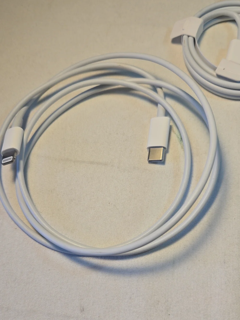 White USB Charging & Audio Cables - Compatible Cell Phone Accessories